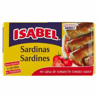 ISABEL sardinky v paradajkovej omáčke 125g