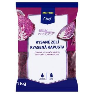 Kapusta kvasená červená sáčok 1kg