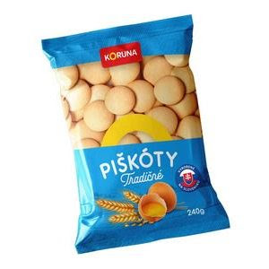 KORUNA piškóty okrúhle 240g