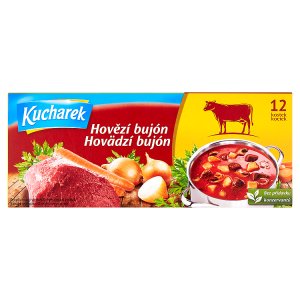 KUCHAREK bujón hovädzí 12ks 120g