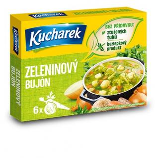 KUCHAREK bujón zeleninový 6ks/60g