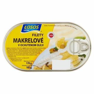 LOSOS filety z makrely v oleji 170g