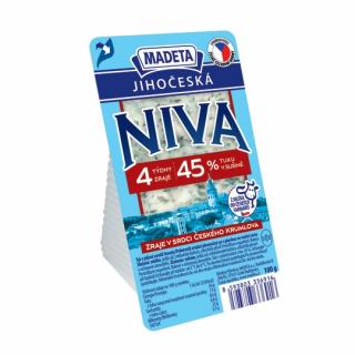 MADETA jihočeská niva syr porciovaný 45% 100g