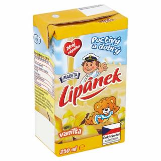 MADETA lipánek mlieko vanilka 250ml