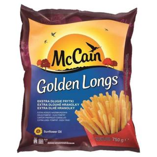 McCAIN golden longs super dlhé hranolky 750g