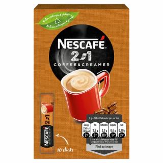 NESCAFE 2v1 classic instantná káva, 10 vrecúšok x 8g (80g)