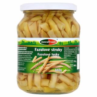 NOVOFRUCT fazuľové struky 660g