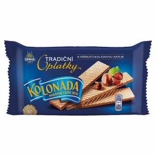 OPAVIA kolonáda oplátky orieškovočokoládové 140g