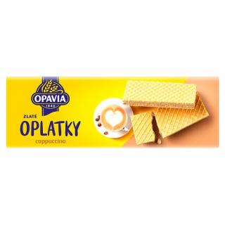 OPAVIA zlaté oblátky cappuccino 146g