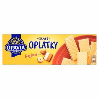 OPAVIA zlaté oblátky nugatové 146g