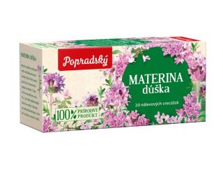 Popradský bylinný čaj materina dúška 30g