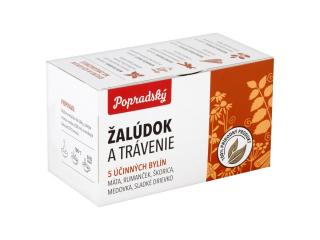 Popradský bylinný čaj žalúdok a trávenie 22,5g