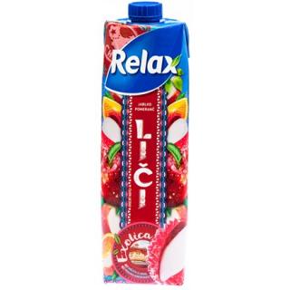 RELAX exotica liči jablko pomaranč 1L