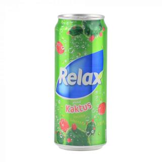 RELAX limonáda sýtená s príchuťou kaktus plech "Z" 0,33L