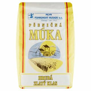 RUSKOV múka hrubá zlatý klas 1kg