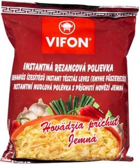 VIFON instantná rezancová polievka hovädzia príchuť jemná 60g