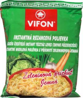 VIFON instantná rezancová polievka zeleninová jemná 60g