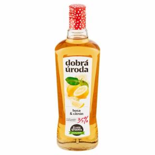 ZLATÁ STUDŇA prémium dobrá úroda sirup baza a citrón sklo 500ml