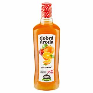 ZLATÁ STUDŇA prémium dobrá úroda sirup pomaranč sklo 500ml