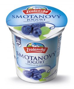 ZVOLENSKÝ jogurt smotanový čučoriedka 145g