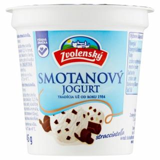 ZVOLENSKÝ jogurt smotanový stracciatella 145g