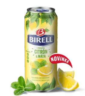 Birell citrón-mäta PL,  0,5l