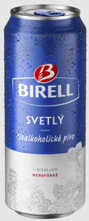 Birell svetlý PL,  0,5l