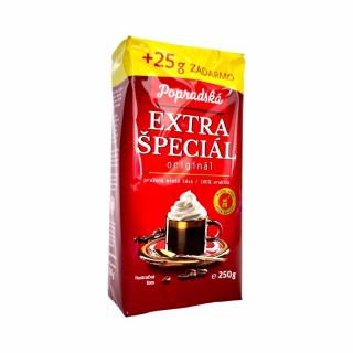 Káva popradská Extra špeciál 250g + 25% zadarmo