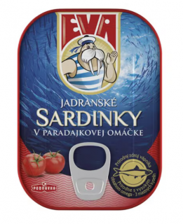 Sardinky v parad. omáčke EVA 115g