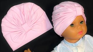 TURBAN Ivka - ružový