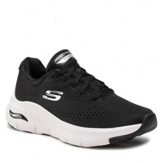 Čierne Arch-fit tenisky Skechers