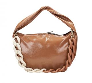 Hnedá CROSSBODY KABELKA HISPANITAS s retiazkou