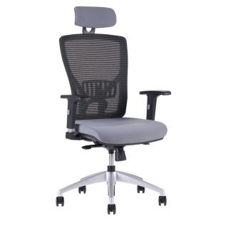 Office Pro HALIA MESH SP - ergonomická stolička s opierkou hlavy , Farba čierna