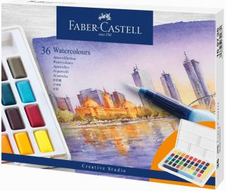 Faber-Castell Akvarelové farby set 36 farebné, Faber Castell