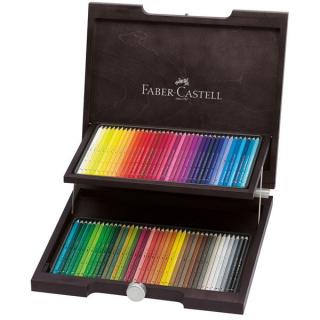 Faber-Castell Akvarelové pastelky Albrecht Dürer set 72ks, drevená krabica, Faber Castell