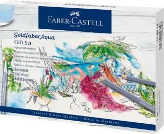 Faber-Castell Akvarelové pastelky Goldfaber Aqua darčekový set, Faber-Castell