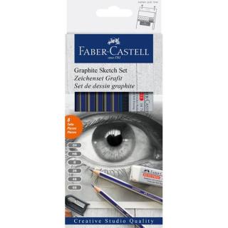 Faber-Castell Grafitové ceruzky Goldfaber Promo set, Faber-Castell