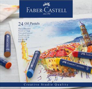 Faber-Castell Olejový pastel Gofa set 24-farebný, Faber-Castell