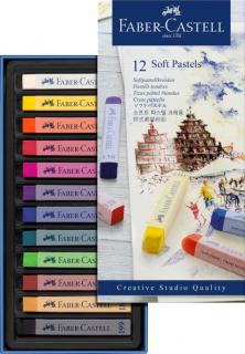 Faber-Castell Suchý pastel Gofa set 12-farebný, Faber-Castell