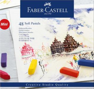 Faber-Castell Suchý pastel Gofa set 48-farebný mini, Faber-Castell