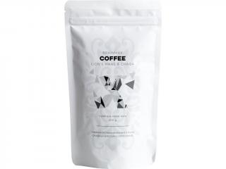 BrainMax Coffee, BIO Káva s medicinálnymi hubami, Lions Mane & Chaga, 200g