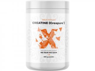 BrainMax Creatine (Creapure®), Kreatín monohydrát, 500 g