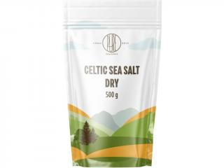 BrainMax Pure Celtic Sea Salt, Dry, Keltská morská soľ, suchá, 500 g