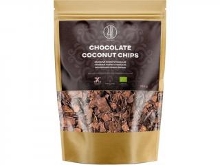 BrainMax Pure Chocolate Coconut chips, Kokosové chipsy v čokoláde, BIO, 250 g