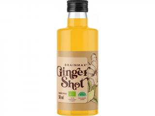 BrainMax Pure Ginger Shot, zázvorová šťava s kurkumou, BIO