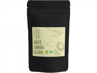 BrainMax Pure Maté Lemon & Lime, citrón & limetka, BIO, 50 g