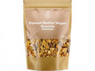 BrainMax Pure Peanut Butter Vegan Granola, granola s arašidovým maslom, 400 g