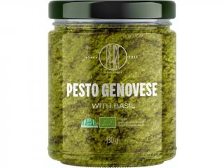 BrainMax Pure Pesto Genovese, bazalkové pesto, BIO Množstvo: 950g