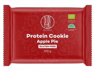 BrainMax Pure Protein Cookie, Apple Pie, Jablčný koláč, BIO, 100 g