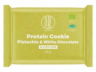 BrainMax Pure Protein Cookie - Pistácie & Biela čokoláda, BIO, 60 g